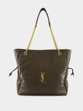 Saint Laurent Jamie Shopping Bag in Light Musk Lambskin