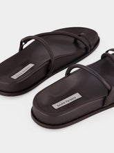 Emme Parsons Black Nappa Bari Sandals