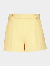 Gucci Light Yellow Wool Crêpe Shorts