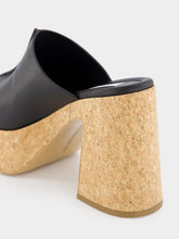 Stella McCartney Skyla Cork Platform Mule 110mm Sandals