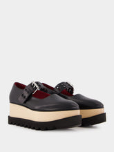 Stella McCartney Midnight Black Elyse Star-Studded Mary Janes