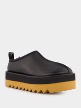 Stella McCartney Black Sneak-Elyse Platform Slippers