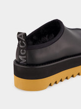 Stella McCartney Black Sneak-Elyse Platform Slippers