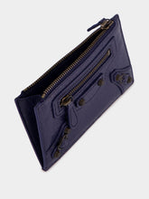 Balenciaga Le City Dark Maree Lambskin Card Holder