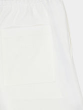 Gucci White Linen Logo Shorts