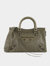 Balenciaga Le City Small Bag in Army Green