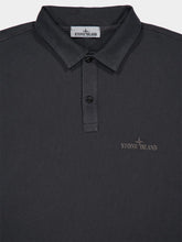 Stone Island Lead Grey Polo Shirt with Embroidery