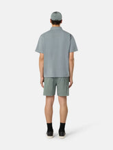 Stone Island Grey Logo Embroidery Polo Shirt