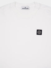 Stone Island White Slim Fit Cotton T-Shirt