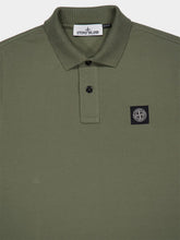 Stone Island Musk Green Slim Fit Polo Shirt
