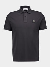 Stone Island Dark Grey Slim Fit Polo Shirt