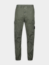 Stone Island Musk Green Regular Tapered Fit Cargo Pants