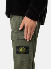Stone Island Musk Green Regular Tapered Fit Cargo Pants