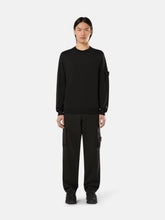 Stone Island Black RWS Wool Crewneck Jumper