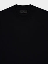 Stone Island Black RWS Wool Crewneck Jumper