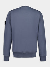 Stone Island Dark Blue Sweatshirt with Side Logo