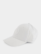 Stone Island White Compass-Embroidered Cap