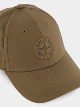Stone Island Military Green 6-Panel Cap with Strap