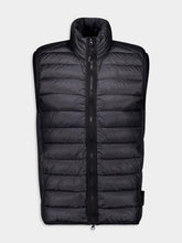 Stone Island Black Light Down Zip Vest