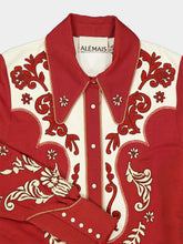 Alémais Rust Duke Embroidered Shirtdress