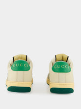 Gucci Green Screener Trainer with Crystals