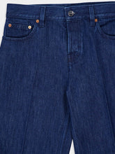 Gucci Dark Blue Straight Fit Denim Pants