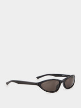 Balenciaga Black Neo Oval 2.0 Sunglasses