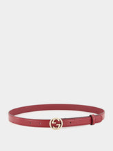 Gucci Rosso Ancora Red Belt with Interlocking G