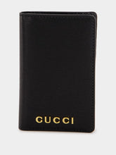 Gucci Black Leather Card Holder