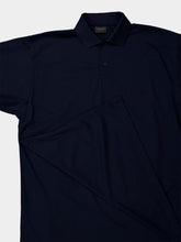 Balenciaga Navy Blue Intertwined Cotton Piqué Polo