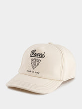 Gucci Cream Cotton Yume Baseball Hat