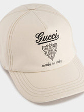Gucci Cream Cotton Yume Baseball Hat