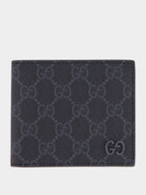 Gucci Black GG Canvas Bi-Fold Wallet