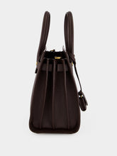 Saint Laurent Arabica Brown Sac de Jour Baby Leather Bag