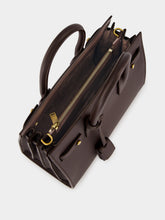 Saint Laurent Arabica Brown Sac de Jour Baby Leather Bag