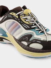 Gucci Grey Mesh and Leather 2.0 Sneakers