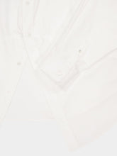 Balenciaga White Long-Sleeved Cotton Shirt