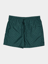 Gucci Glade Green GG Nylon Swim Shorts