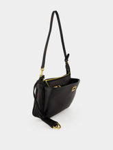Balenciaga Black Rodeo Sling Leather Pochette