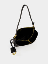 Balenciaga Black Rodeo Sling Leather Pochette