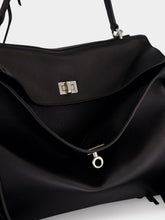 Balenciaga Black Rodeo Medium Handbag with Fringes