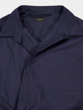 Balenciaga Shirt Mini Dress in Faded Blue