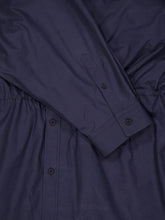 Balenciaga Shirt Mini Dress in Faded Blue