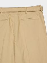 Saint Laurent Beige Slim-Fit Technical Cotton Pants