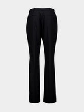 Balenciaga Black Slim Tailored Wool Pants