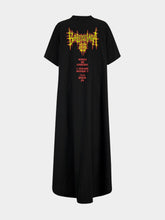 Balenciaga Black Sacré Cœur Train T-Shirt Dress