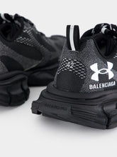 Balenciaga Black 3XL Knit Sneakers