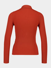 Zimmermann Spice Long Sleeve Polo Top