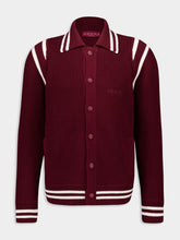 Gucci Rosso Ancora Red Knit Cardigan