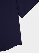 Gucci Dark Blue Heavy Poplin Cotton Shirt